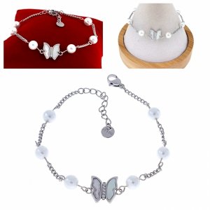 BRACELET GOLD CELEBRITY NEREZOVÁ OCEL