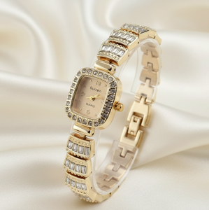 exkluzivní dámské zlaté hodinky classic