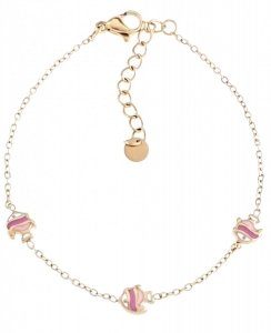BRACELET GOLD CELEBRITY NEREZOVÁ OCEL