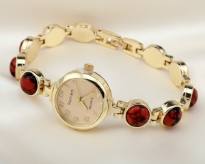 exkluzivní dámské zlaté hodinky classic