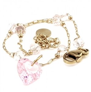 BRACELET GOLD CELEBRITY NEREZOVÁ OCEL