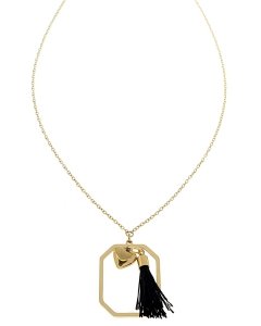 GOLDEN CHAIN CELEBRITY NÁHRDELNÍK NEREZ