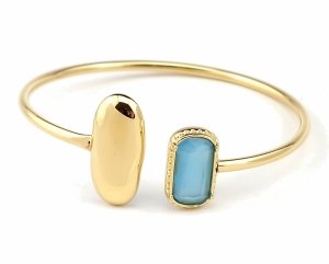 BRACELET GOLD CELEBRITY NEREZOVÁ OCEL