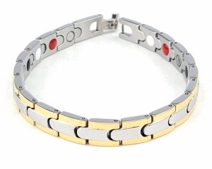 BRACELET GOLD CELEBRITY NEREZOVÁ OCEL