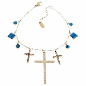 BRACELET GOLD CELEBRITY NEREZOVÁ OCEL