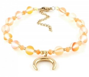 BRACELET GOLD CELEBRITY NEREZOVÁ OCEL