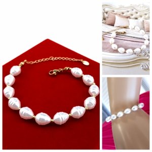 BRACELET GOLD CELEBRITY NEREZOVÁ OCEL