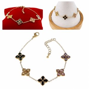 BRACELET GOLD CELEBRITY NEREZOVÁ OCEL