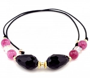 BRACELET GOLD CELEBRITY NEREZOVÁ OCEL