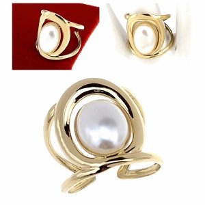 prstenec. 18,30 mm zlatá nerezová ocel