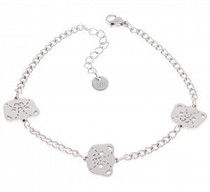 BRACELET GOLD CELEBRITY NEREZOVÁ OCEL
