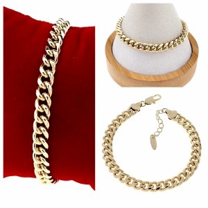 Armband aus 18 Karat vergoldetem Gold 