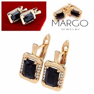 exklusive swarovski vergoldete ohrringe