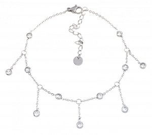 ARMBAND, SILBER CELEBRITY EDELSTAHL