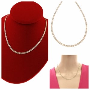 Gold vergoldete Kette 18 Karat Xuping