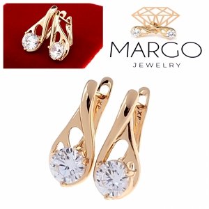 exklusive swarovski vergoldete ohrringe