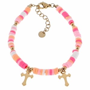 ARMBAND GOLD CELEBRITY EDELSTAHL