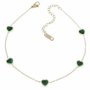 ARMBAND GOLD CELEBRITY EDELSTAHL