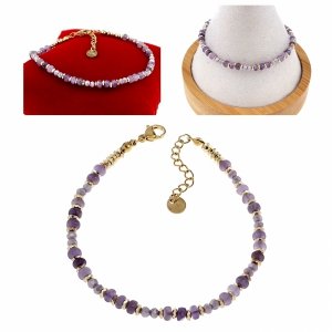 ARMBAND GOLD CELEBRITY EDELSTAHL