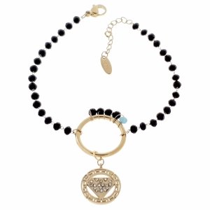 ARMBAND GOLD CELEBRITY EDELSTAHL