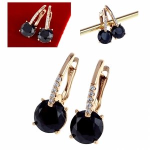 exklusive swarovski vergoldete ohrringe