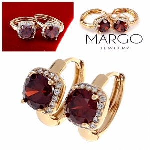 exklusive swarovski vergoldete ohrringe