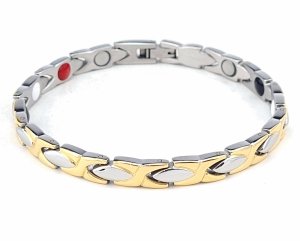 ARMBAND GOLD CELEBRITY EDELSTAHL