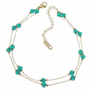 ARMBAND GOLD CELEBRITY EDELSTAHL