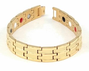 ARMBAND GOLD CELEBRITY EDELSTAHL