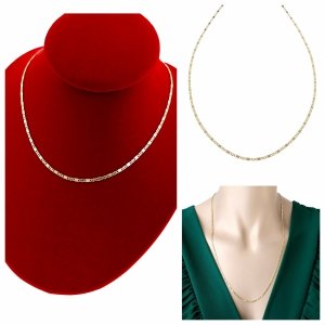 Goldene Kette Celebrity Vergoldete Halskette 14K XUPING