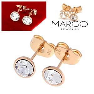 exklusive swarovski vergoldete ohrringe