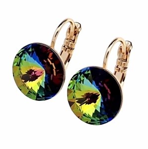 exklusive swarovski vergoldete ohrringe