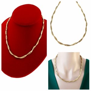 GOLD CHAIN NECKLACE celebrity STAINLESS STEEL