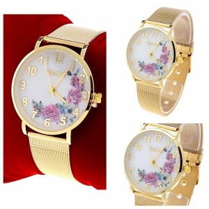 Women's watch golden kurren stainless steel