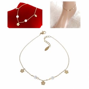 BRACELET GOLD CELEBRITY STAINLESS STEEL