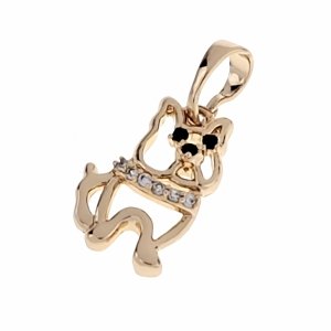gold pendant 18k shiny xuping