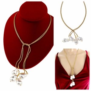 GOLD CHAIN NECKLACE celebrity STAINLESS STEEL