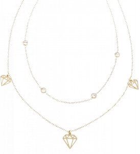 GOLD CHAIN NECKLACE celebrity STAINLESS STEEL