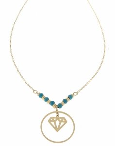 GOLD CHAIN NECKLACE celebrity STAINLESS STEEL