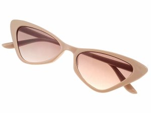 ok22 Damskie okulary przeciwsłoneczne kocie ozdobne