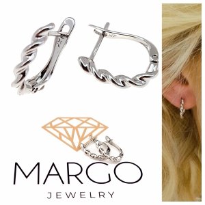 gold plated earrings with exclusive cubic zirconia