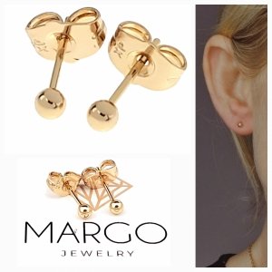 gold plated earrings with exclusive cubic zirconia