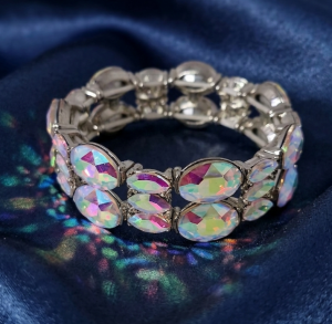 Bracelet Crystals Celebrity Surgical Steel