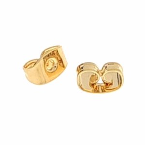 2x Gold plated earrings for lamb earrings