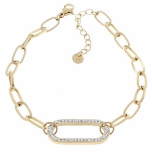 BRACELET GOLD CELEBRITY STAINLESS STEEL