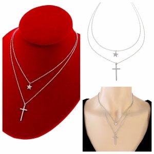 GOLD CHAIN NECKLACE celebrity STAINLESS STEEL 