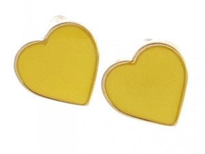 gold plated earrings with exclusive cubic zirconia