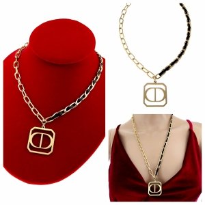 GOLD CHAIN NECKLACE celebrity STAINLESS STEEL