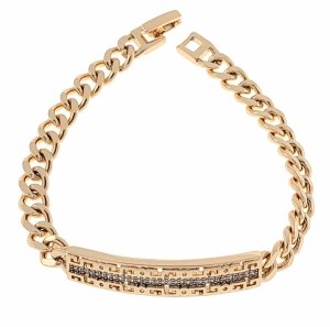 gold bracelet for a gold-plated leg