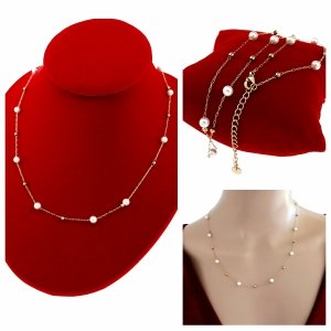 GOLD CHAIN NECKLACE celebrity STAINLESS STEEL 